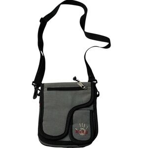 Vintage 90s Mudd Olive Green Crossbody Bag Purse‎ Grunge Pockets